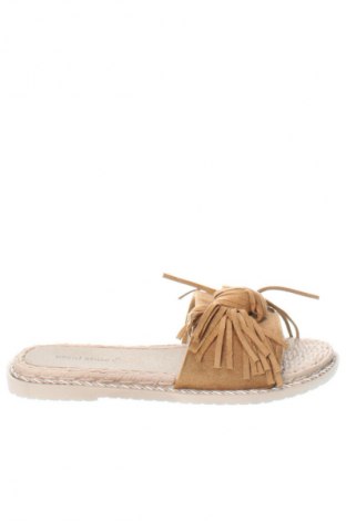 Papuče Ideal Shoes, Veľkosť 38, Farba Béžová, Cena  47,95 €