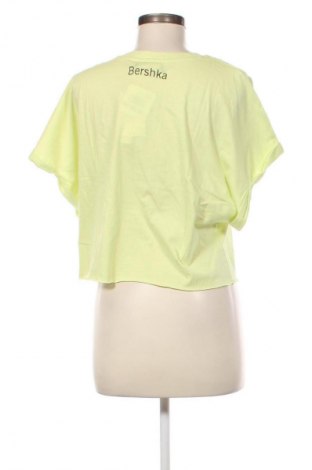 Damen Shirt Bershka, Größe L, Farbe Grün, Preis € 5,99