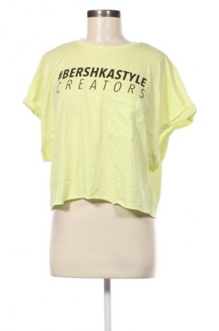 Дамска блуза Bershka, Размер XL, Цвят Зелен, Цена 11,49 лв.