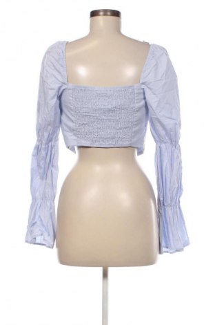 Damen Shirt Bershka, Größe L, Farbe Blau, Preis € 4,49