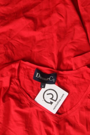 Damen Shirt Denim Co., Größe M, Farbe Rot, Preis € 3,99