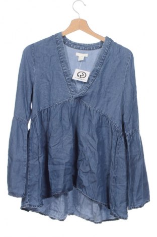 Damen Shirt H&M Conscious Collection, Größe XS, Farbe Blau, Preis € 7,68