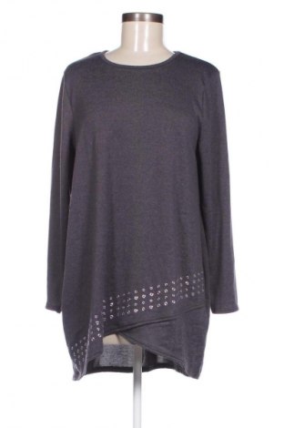 Damen Shirt Indigo+Co, Größe M, Farbe Grau, Preis € 4,49