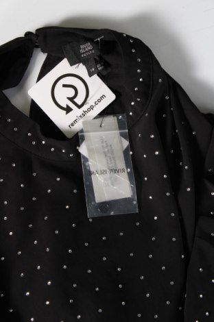 Damen Shirt River Island, Größe L, Farbe Schwarz, Preis € 10,99