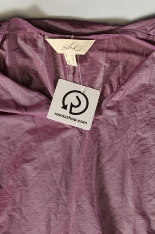 Damen Shirt She, Größe L, Farbe Lila, Preis 4,49 €