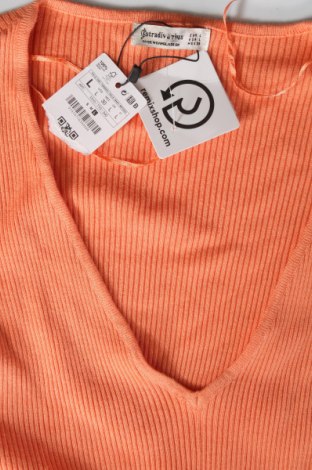 Damen Shirt Stradivarius, Größe L, Farbe Orange, Preis 12,99 €