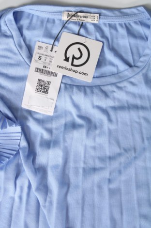 Damen Shirt Stradivarius, Größe S, Farbe Blau, Preis 5,99 €