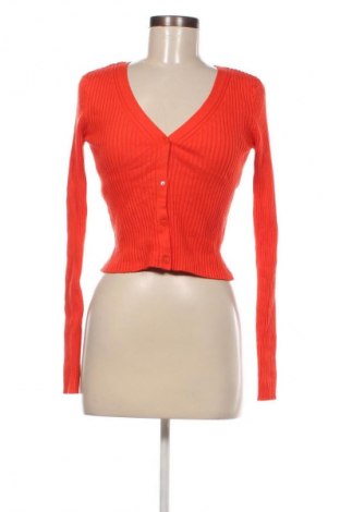 Damen Strickjacke H&M, Größe S, Farbe Orange, Preis 8,49 €