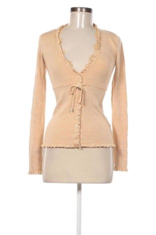 Damen Strickjacke Montego, Größe M, Farbe Beige, Preis 4,99 €