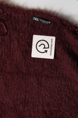 Damen Strickjacke Zara, Größe M, Farbe Rot, Preis 7,99 €