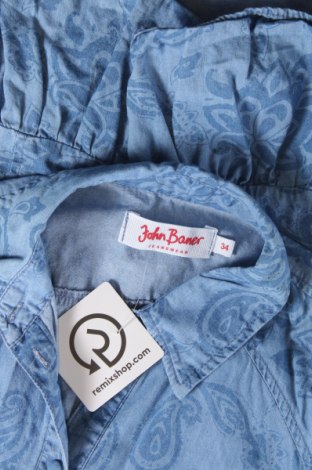 Damenbluse John Baner, Größe XS, Farbe Blau, Preis € 5,00