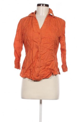 Damenbluse Just Linen, Größe S, Farbe Orange, Preis € 6,49