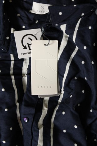 Damenbluse Kaffe, Größe M, Farbe Blau, Preis 16,99 €