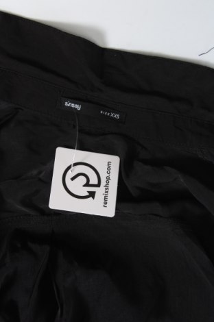 Damenbluse Sinsay, Größe XXS, Farbe Schwarz, Preis € 4,54