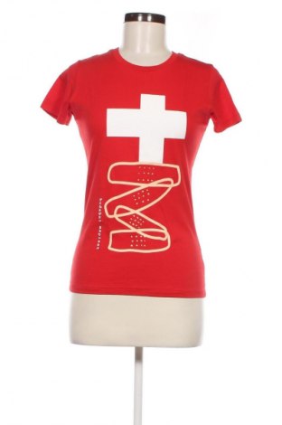 Damski T-shirt, Rozmiar S, Kolor Czerwony, Cena 9,99 zł