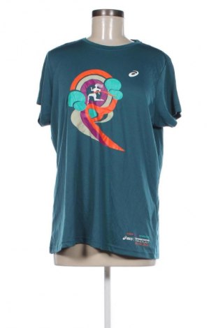 Damski T-shirt ASICS, Rozmiar XL, Kolor Zielony, Cena 65,99 zł