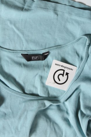 Γυναικείο t-shirt F&F, Μέγεθος S, Χρώμα Μπλέ, Τιμή 3,99 €