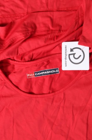 Γυναικείο t-shirt F.LLI Campagnolo, Μέγεθος M, Χρώμα Κόκκινο, Τιμή 3,49 €