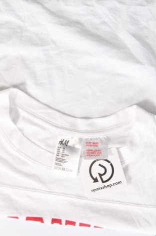 Дамска тениска H&M, Размер XS, Цвят Бял, Цена 5,49 лв.