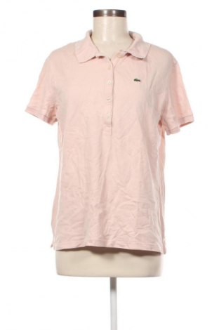 Damski T-shirt Lacoste, Rozmiar XXL, Kolor Beżowy, Cena 108,99 zł