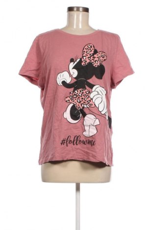 Damen T-Shirt Minnie Mouse, Größe XL, Farbe Rosa, Preis 10,99 €