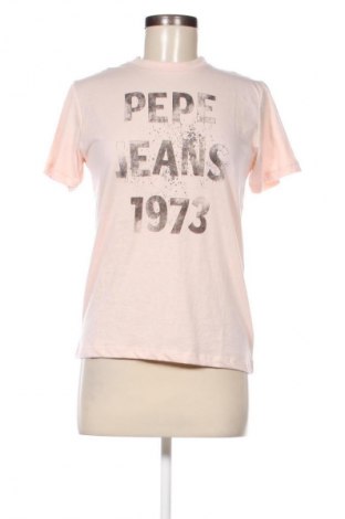 Damen T-Shirt Pepe Jeans, Größe S, Farbe Rosa, Preis 7,99 €