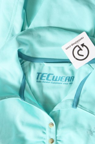 Дамска тениска Tec Wear, Размер L, Цвят Зелен, Цена 4,49 лв.