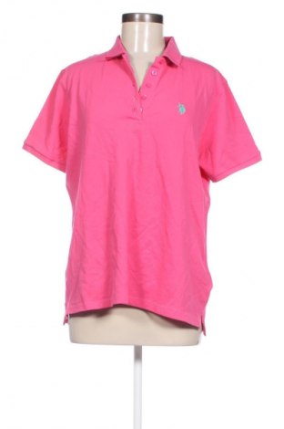 Damen T-Shirt U.S. Polo Assn., Größe XL, Farbe Rosa, Preis € 28,79