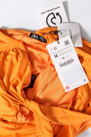 Damen-Badeanzug Zara, Größe M, Farbe Orange, Preis 22,39 €