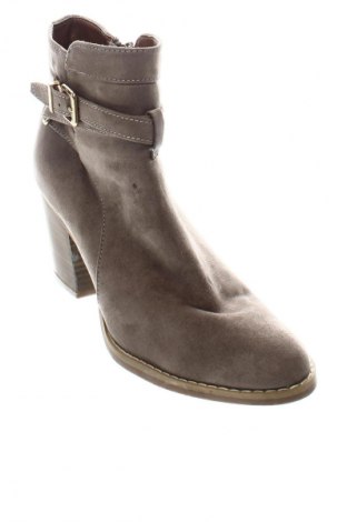 Damen Stiefeletten Express, Größe 38, Farbe Beige, Preis 11,99 €