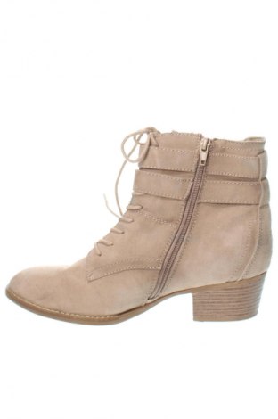 Damen Stiefeletten Graceland, Größe 39, Farbe Beige, Preis 14,99 €