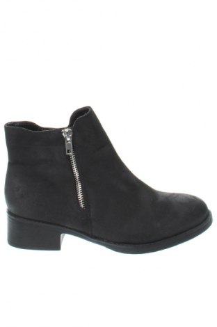 Damen Stiefeletten Pieces, Größe 37, Farbe Schwarz, Preis 17,39 €