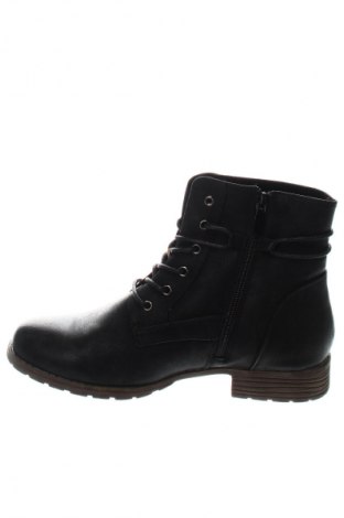 Botine de damă Tom Tailor, Mărime 39, Culoare Negru, Preț 207,99 Lei