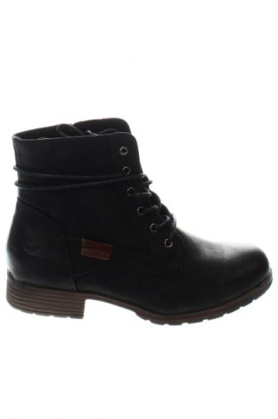 Botine de damă Tom Tailor, Mărime 37, Culoare Negru, Preț 207,99 Lei