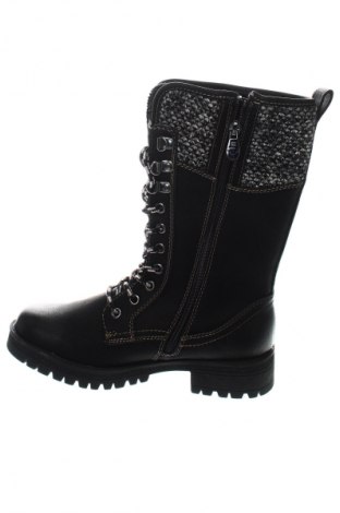 Botine de damă Tom Tailor, Mărime 37, Culoare Negru, Preț 230,99 Lei