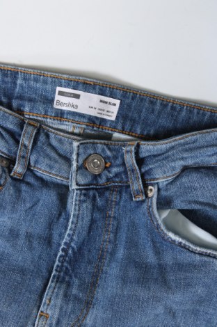 Damskie jeansy Bershka, Rozmiar XS, Kolor Niebieski, Cena 23,99 zł