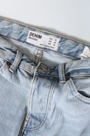 Blugi de femei Bershka, Mărime XS, Culoare Albastru, Preț 33,99 Lei