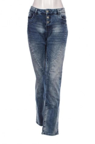 Dámske džínsy  Denim 1982, Veľkosť XL, Farba Modrá, Cena  6,95 €