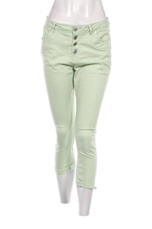 Blugi de femei Denim 1982, Mărime L, Culoare Verde, Preț 44,99 Lei