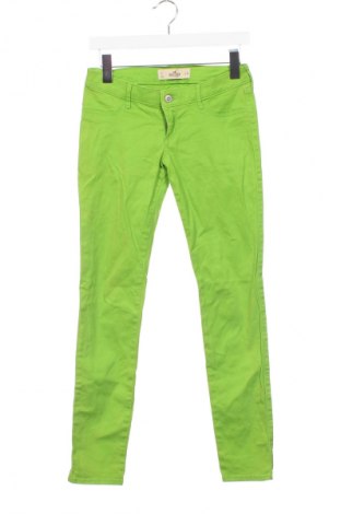 Blugi de femei Hollister, Mărime XS, Culoare Verde, Preț 34,99 Lei