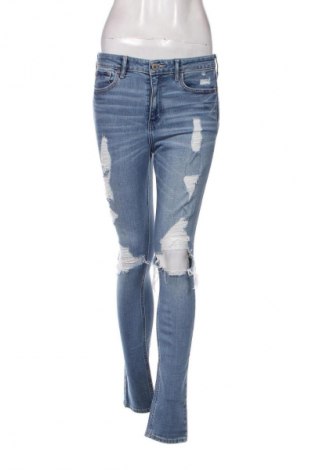 Damskie jeansy Hollister, Rozmiar S, Kolor Niebieski, Cena 63,99 zł