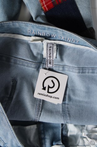 Damskie jeansy Rainbow, Rozmiar L, Kolor Niebieski, Cena 31,99 zł