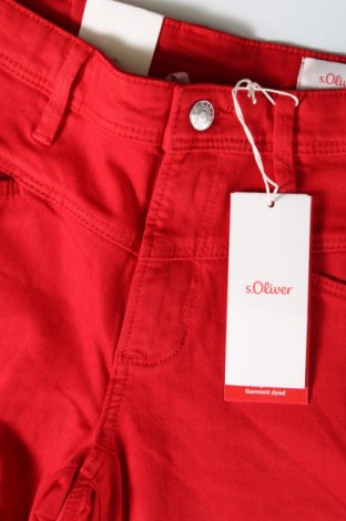 Damskie jeansy S.Oliver, Rozmiar S, Kolor Czerwony, Cena 79,99 zł