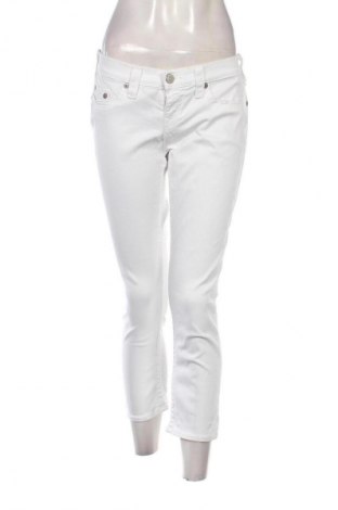 Damskie jeansy True Religion, Rozmiar L, Kolor Biały, Cena 70,90 zł