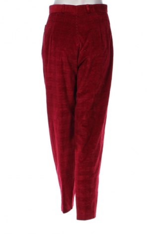 Pantaloni de velvet de femei, Mărime S, Culoare Roșu, Preț 32,99 Lei