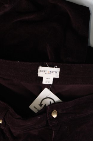 Pantaloni de velvet de femei, Mărime 3XL, Culoare Maro, Preț 46,99 Lei