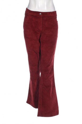 Pantaloni de velvet de femei Bpc Bonprix Collection, Mărime XXL, Culoare Roșu, Preț 36,99 Lei