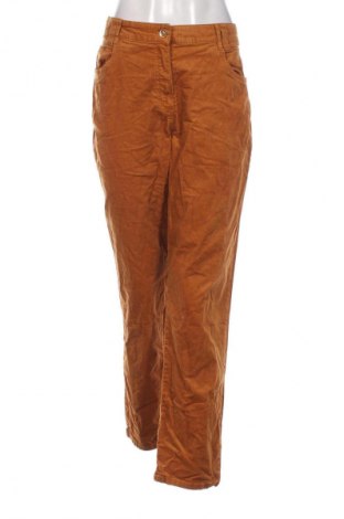 Pantaloni de velvet de femei Bexleys, Mărime XL, Culoare Galben, Preț 134,99 Lei