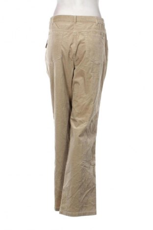 Pantaloni de velvet de femei Brandtex, Mărime XL, Culoare Bej, Preț 39,99 Lei