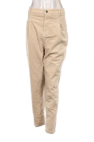 Damen Cordhose C&A, Größe XXL, Farbe Beige, Preis 8,49 €